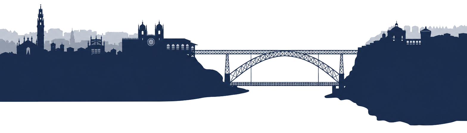 Skyline vetorial do Porto